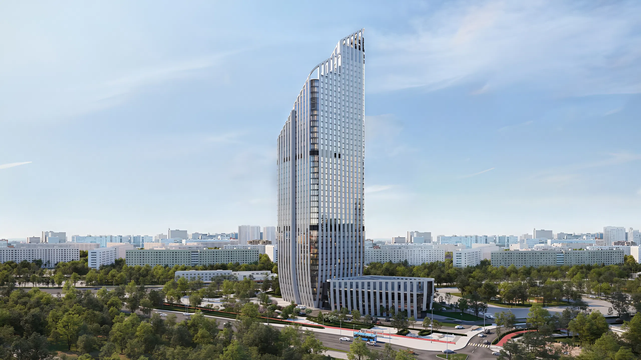 Получено разрешение на строительство 200-метрового бизнес-центра «Адмирал» в «Южном порту»