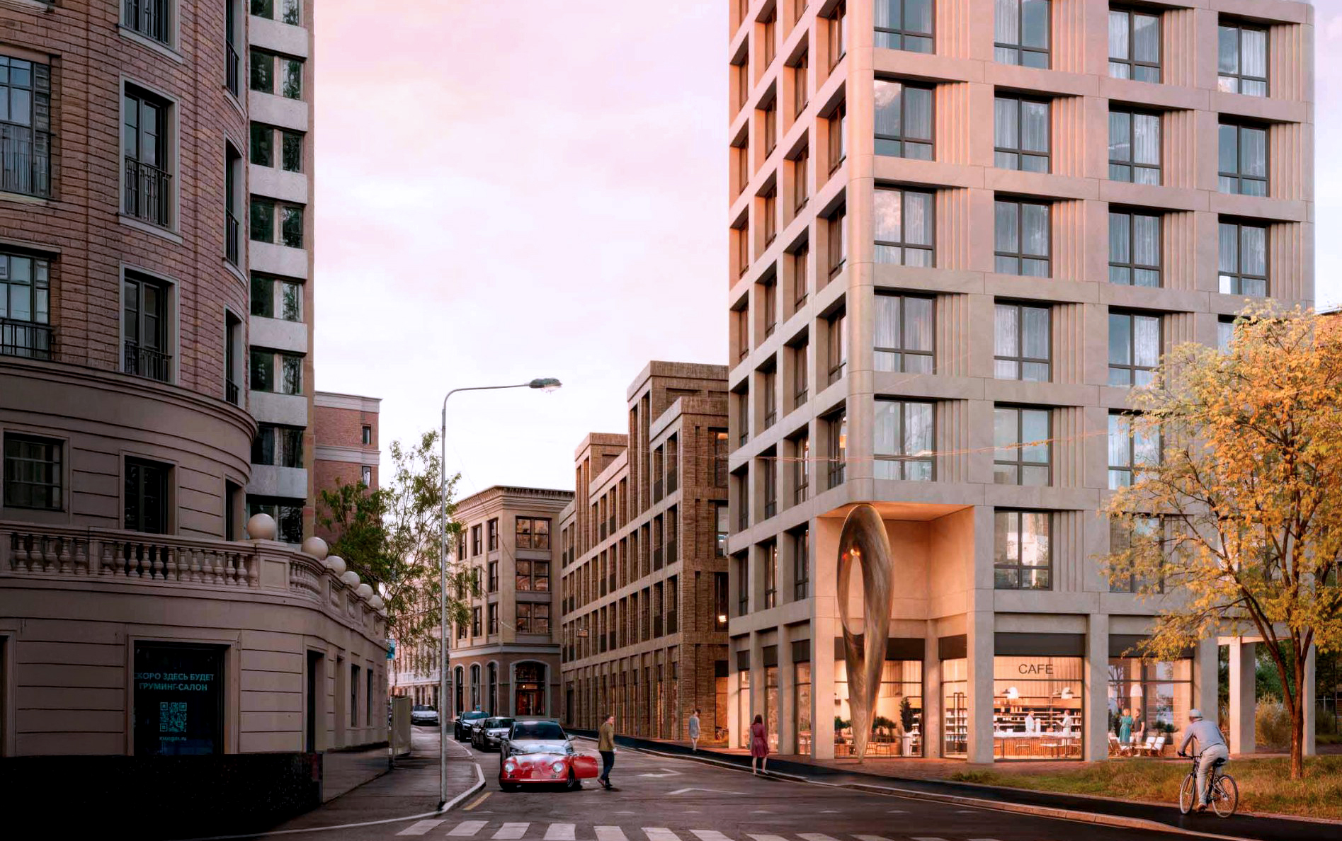 Уникальный клубный дом с игольным ушком. Скоро в Саввинском переулке