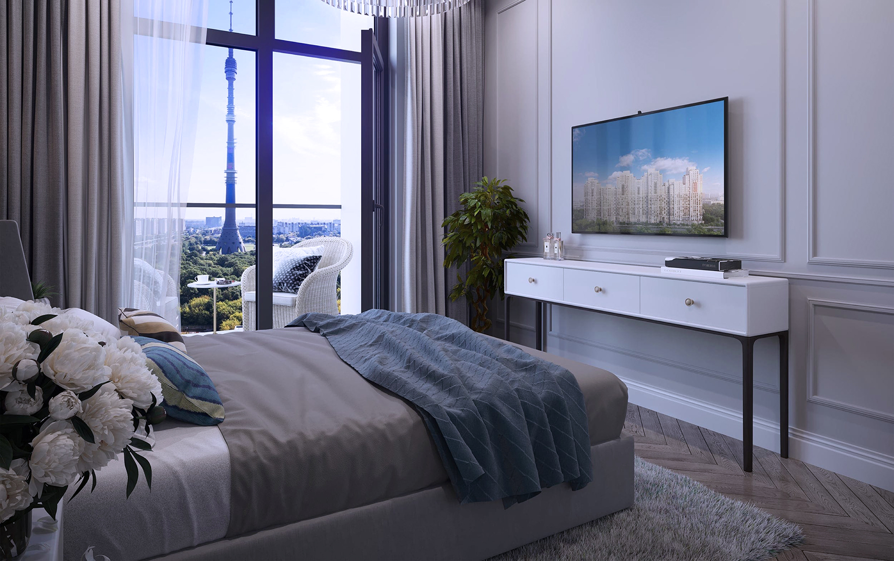 Последние доступные пентхаусы в доме с величественной архитектурой