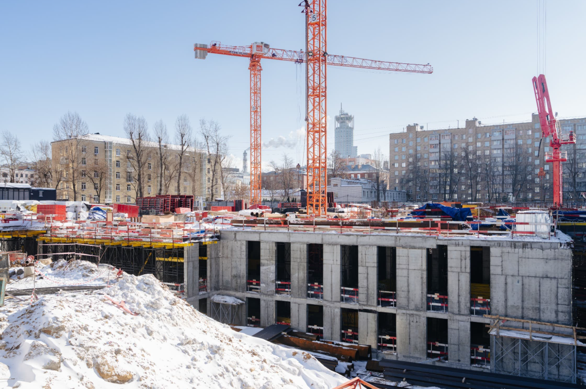 Жилой комплекс «Татарская 35»: девелопер «Донстрой» приступил к активной фазе строительства подземной части