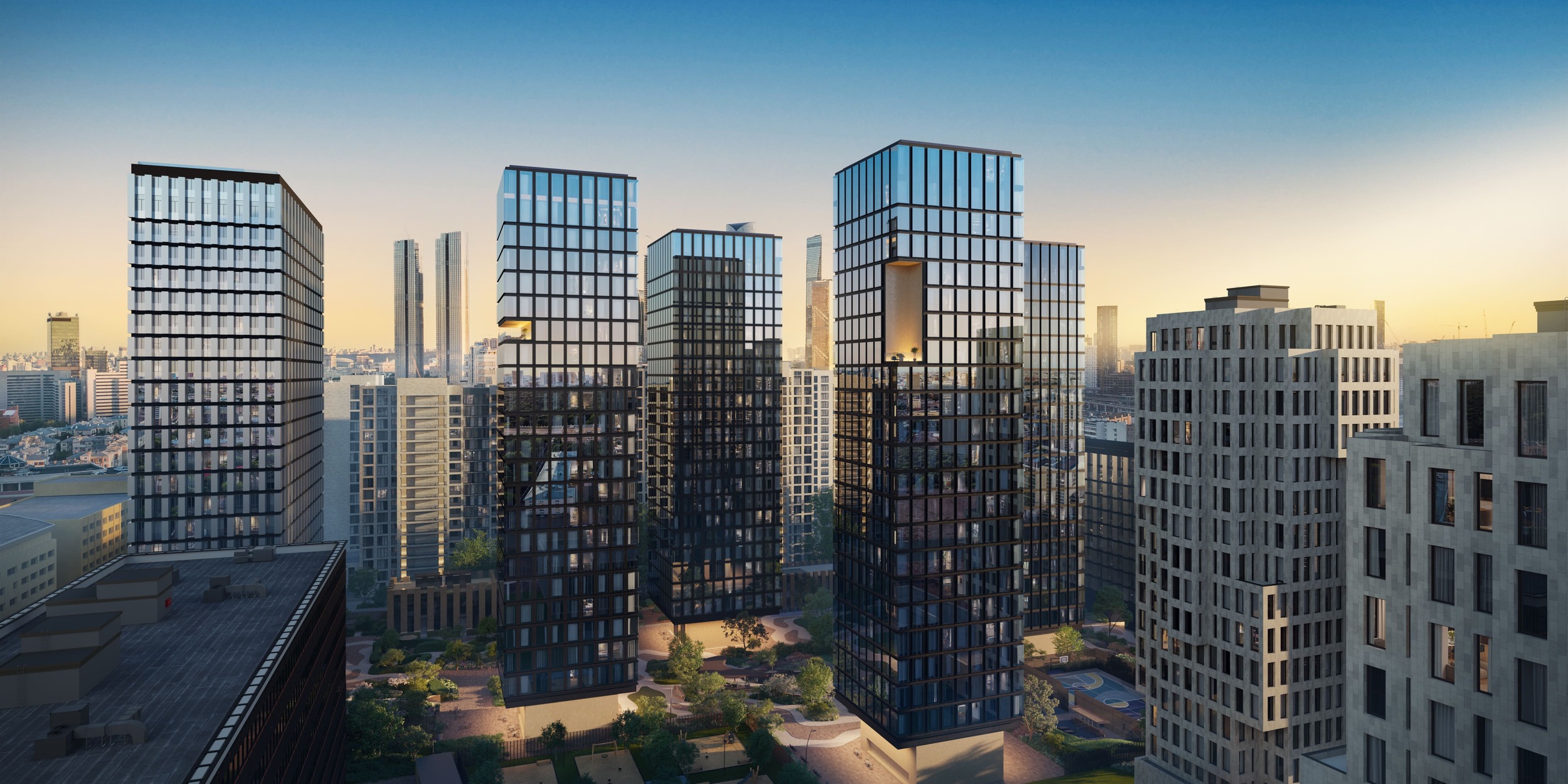 Жилой квартал «Life Time» на Пресне обрёл окончательный архитектурный облик