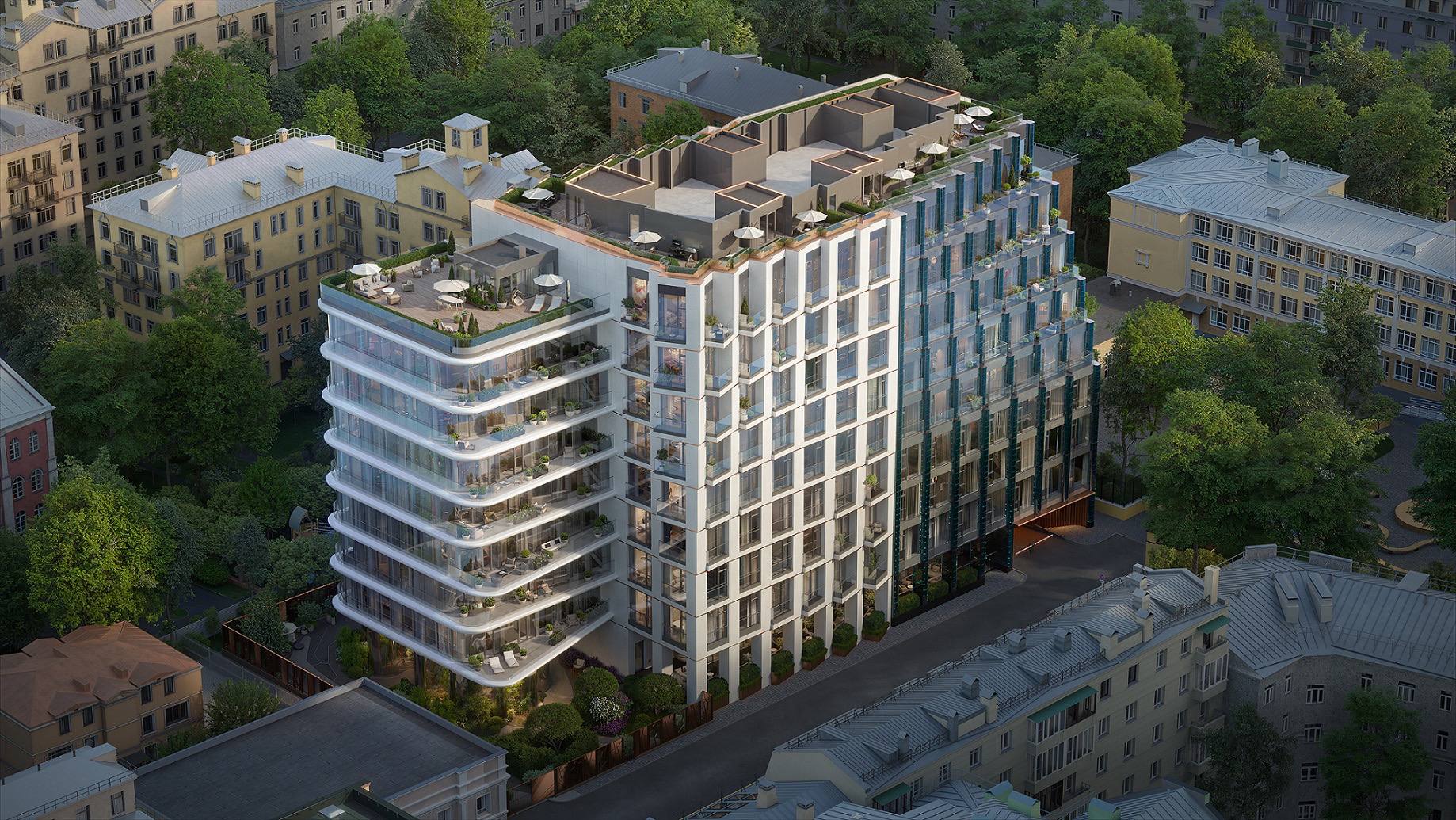 Sminex представляет «Палашёвский 11»: клубный дом на Патриарших