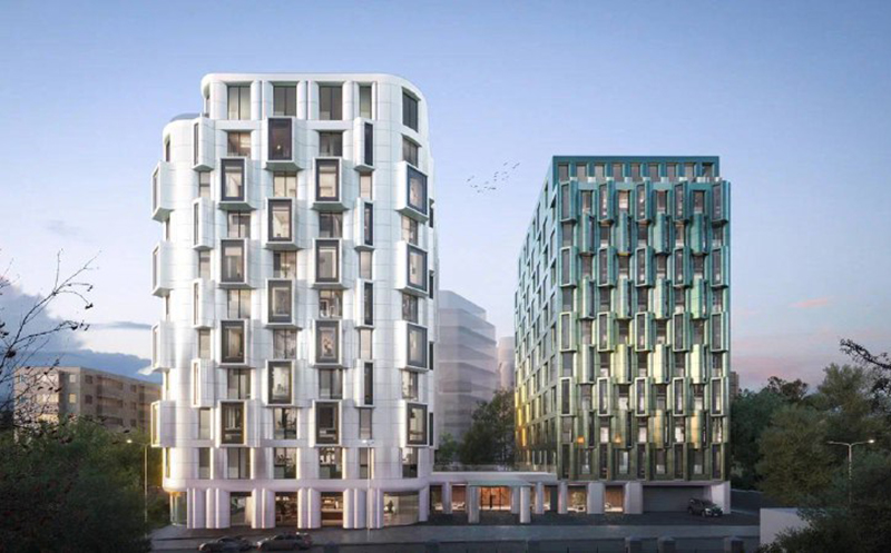 Новый ЖК на Погодинской улице от Vesper Новый ЖК на Погодинской улице от Vesper