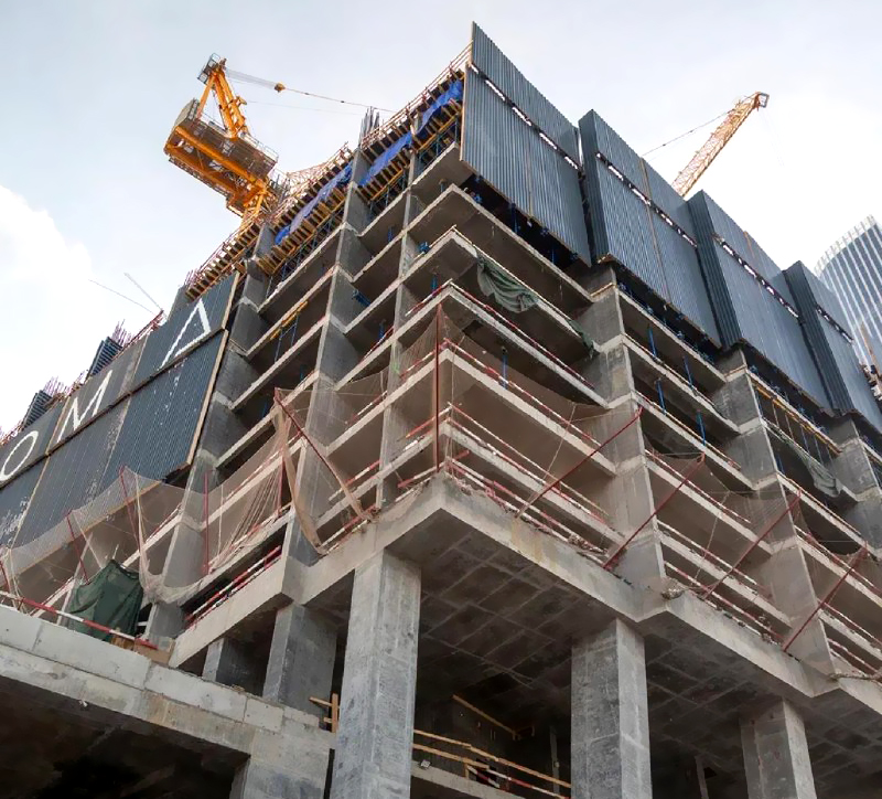 Динамика строительства ЖК «Дом Дау»