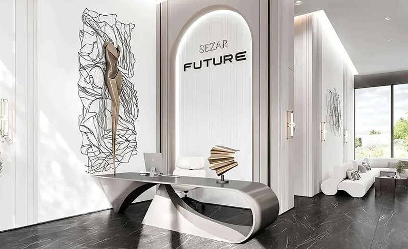 Лобби ЖК SEZAR FUTURE - старт продаж Лобби ЖК SEZAR FUTURE - старт продаж