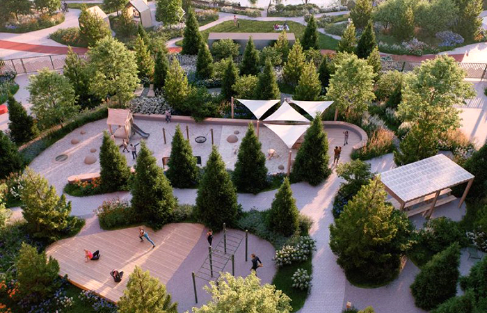 Благоустройство парка Сокольники