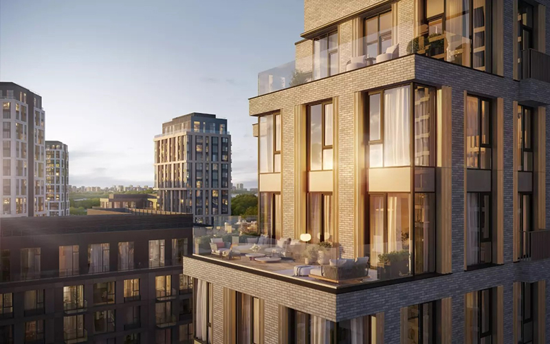 Квартиры с террасами от Buro Estate: Клубный город на реке Primavera