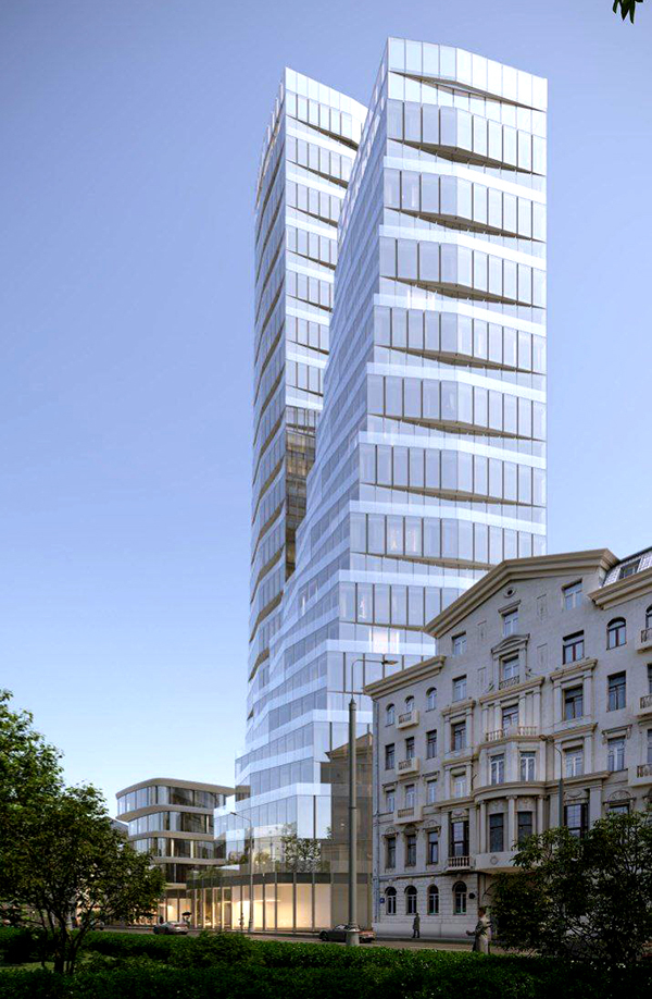 На Новой Басманной улице в Москве планируется строительство рельефных небоскрёбов На Новой Басманной улице в Москве планируется строительство рельефных небоскрёбов